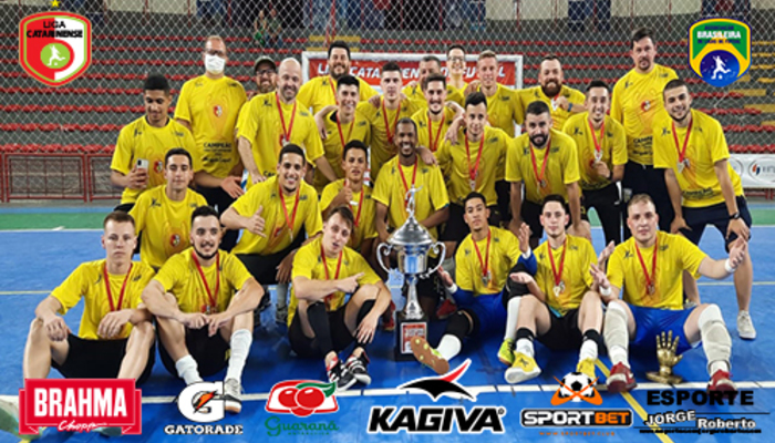 Lages futsal campe%c3%83o s%c3%89rie prata 2021