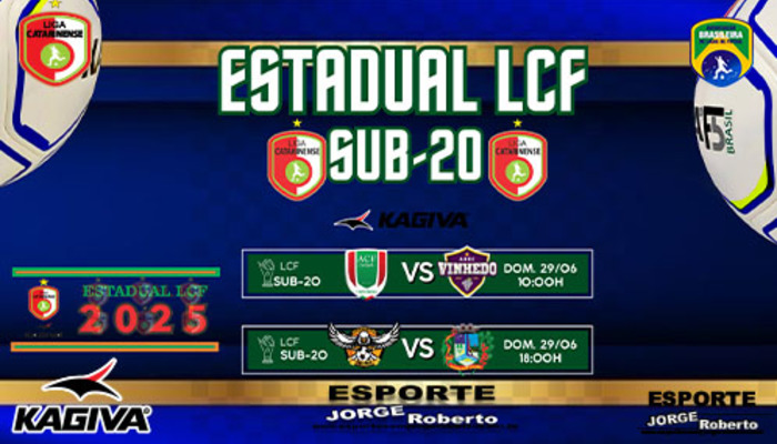 ACF CONCÓRDIA E GRÊMIO FALCÕES JOGAM EM CASA PELA LCF SUB-20 ACF CONCÓRDIA E GRÊMIO FALCÕES JOGAM EM CASA PELA LCF SUB-20